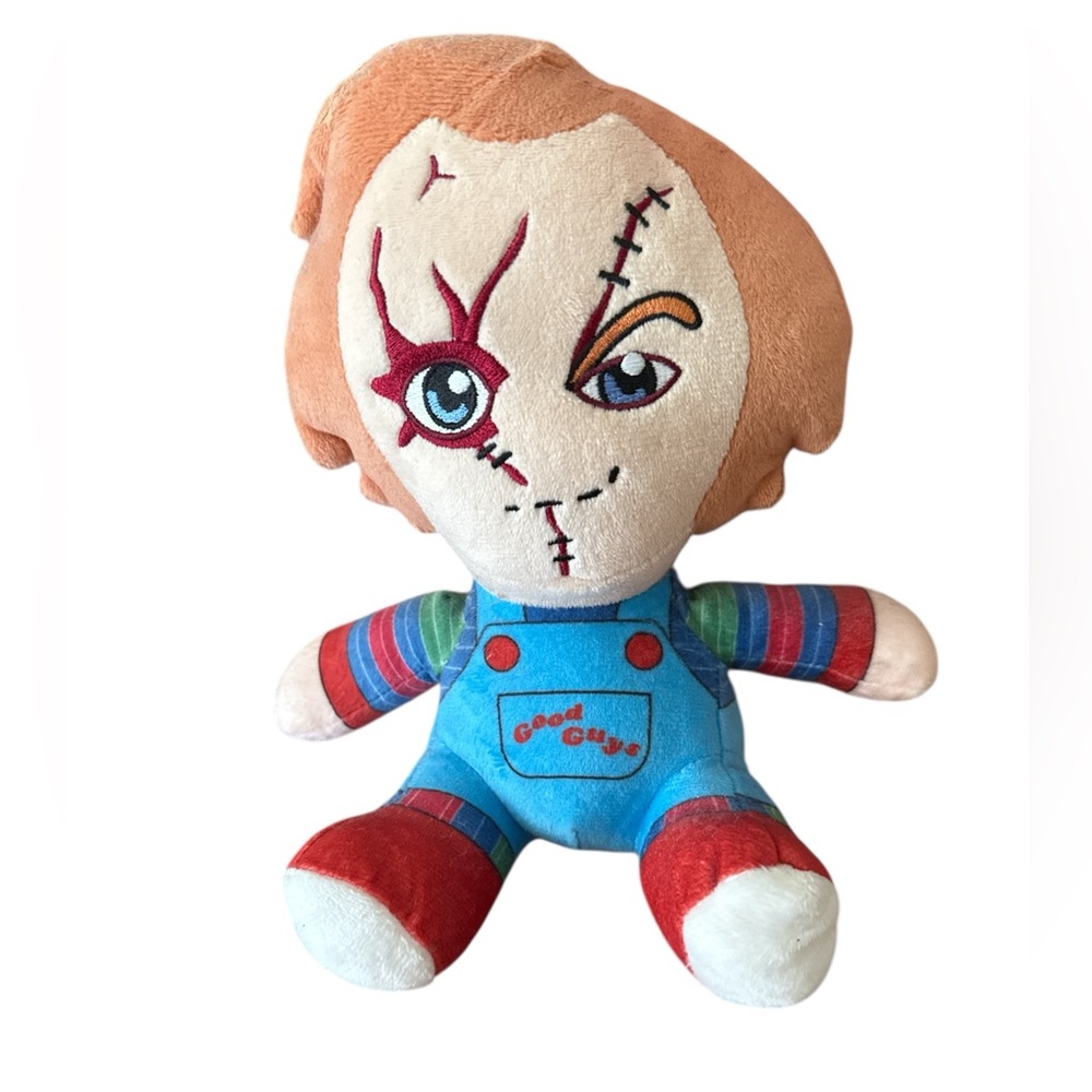 Chucky Good Guys Plush Toy - Blue and Red